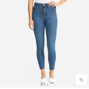 Everlane high-waisted jeans